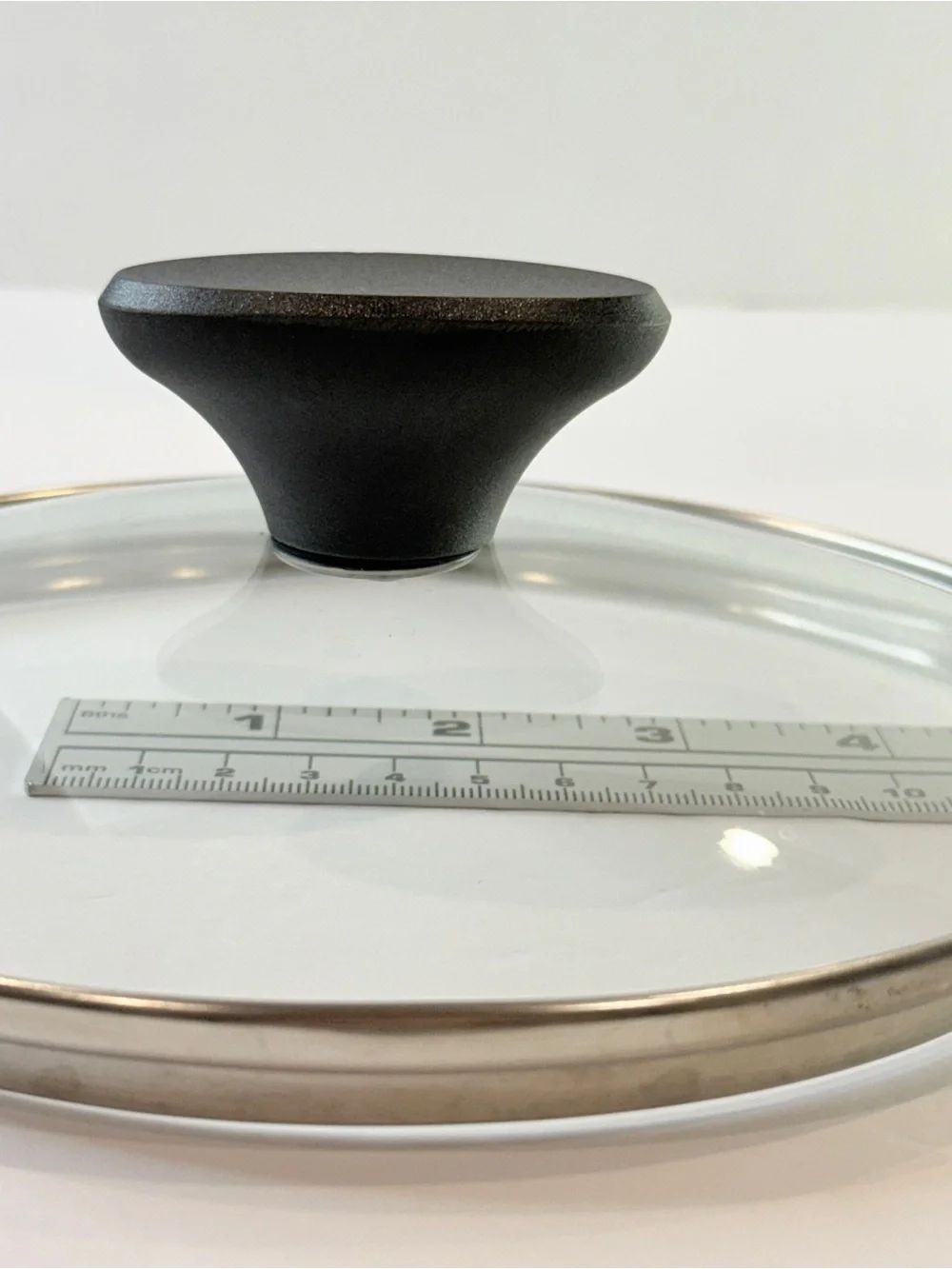 Crystal Clear 8” Tempered Glass Pot Lid – Universal Stainless Steel Replacement